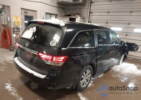 2015 Honda Odyssey Ex-L z USA, uszkodzony, nr VIN 5FNRL5H69FB064973